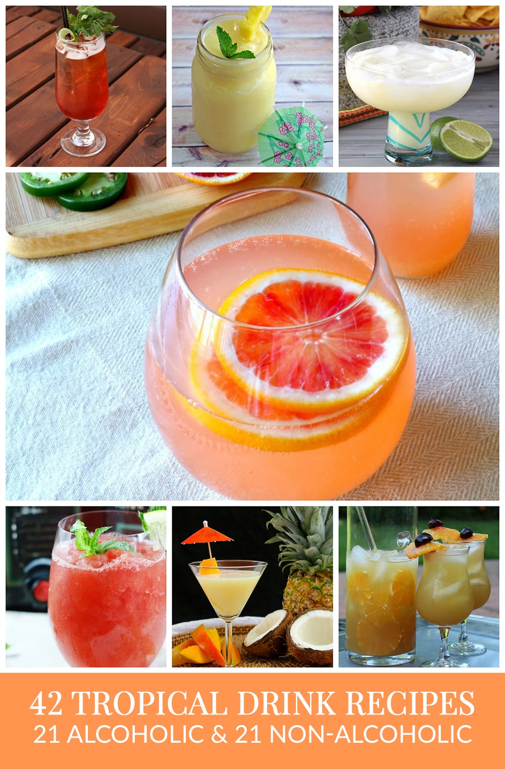 42 Tropical Drink Recipes - Hello Nature