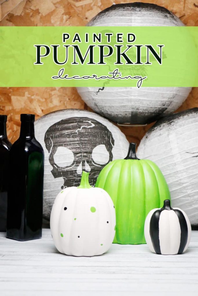 Painted Pumpkin Decorating by Hello Nature