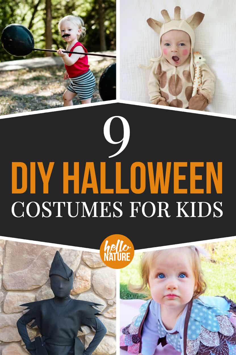 9 DIY Halloween Costumes for Kids - Hello Nature